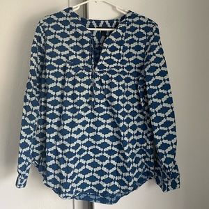 Jcrew Long Sleeve Blouse